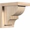 Ekena Millwork Ridgewood Smooth Corbel w/Backplate, Douglas Fir, 5 1/2"W x 8"D x 8"H COR06X08X08RID01SDF - alternate 1